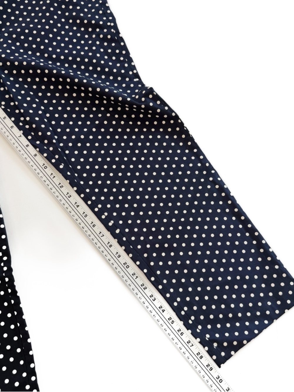 Vineyard Vines Pants Mens 40 x 30 Kentucky Derby Navy Polka Dot Chino Slacks - Picture 6 of 8